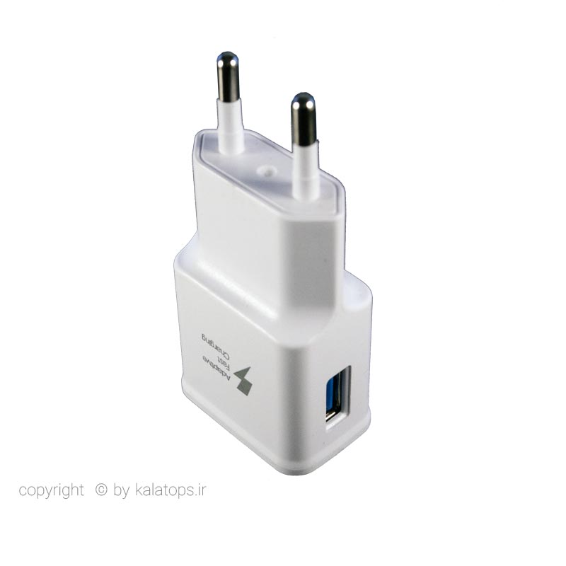شارژر دیواری Samsung مدل EP-TA20EWE  فست شارژ بدون کابل 