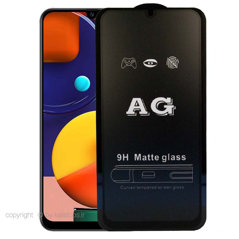 محافظ صفحه نمایش شیشه ای گلس مدل 9H Matte مناسب برای گوشی موبایل سامسونگ A50s