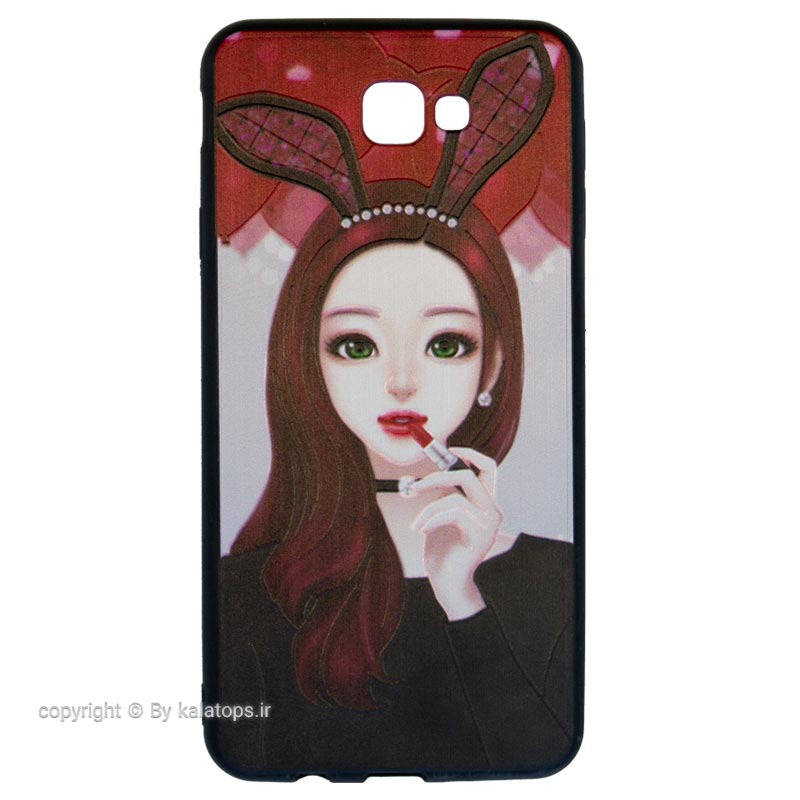کاور طرح دار مناسب برای گوشی موبایل سامسونگ J7 Prime