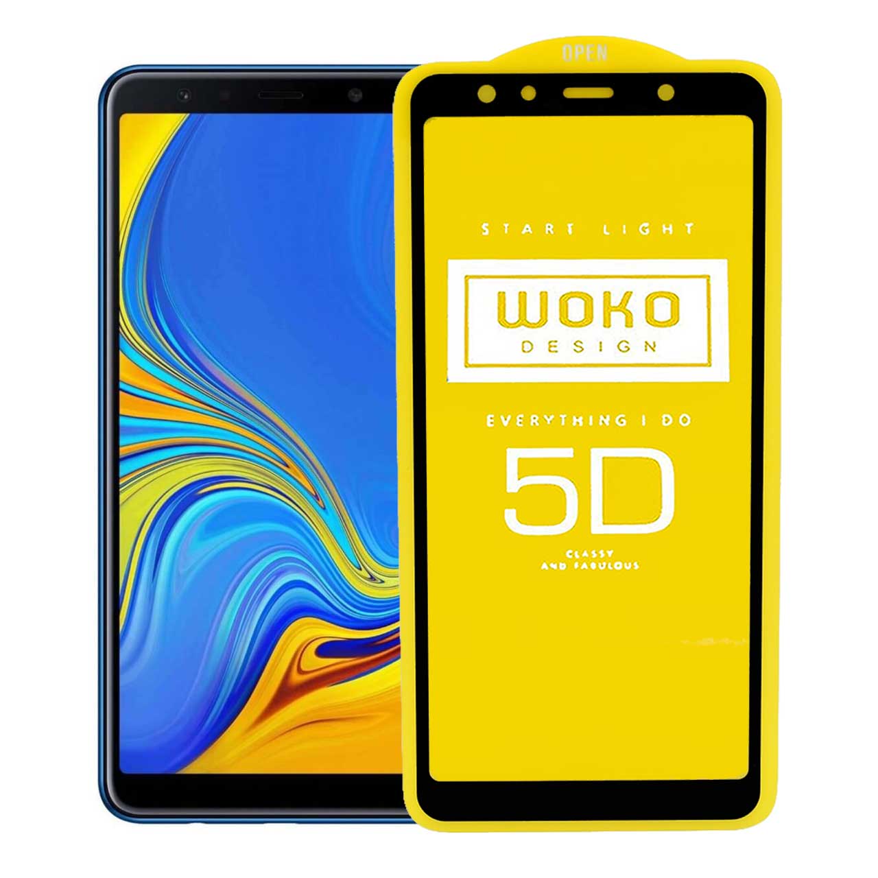 محافظ صفحه نمایش وکو  مناسب برای گوشی موبایل سامسونگ Galaxy A750/A7 2018