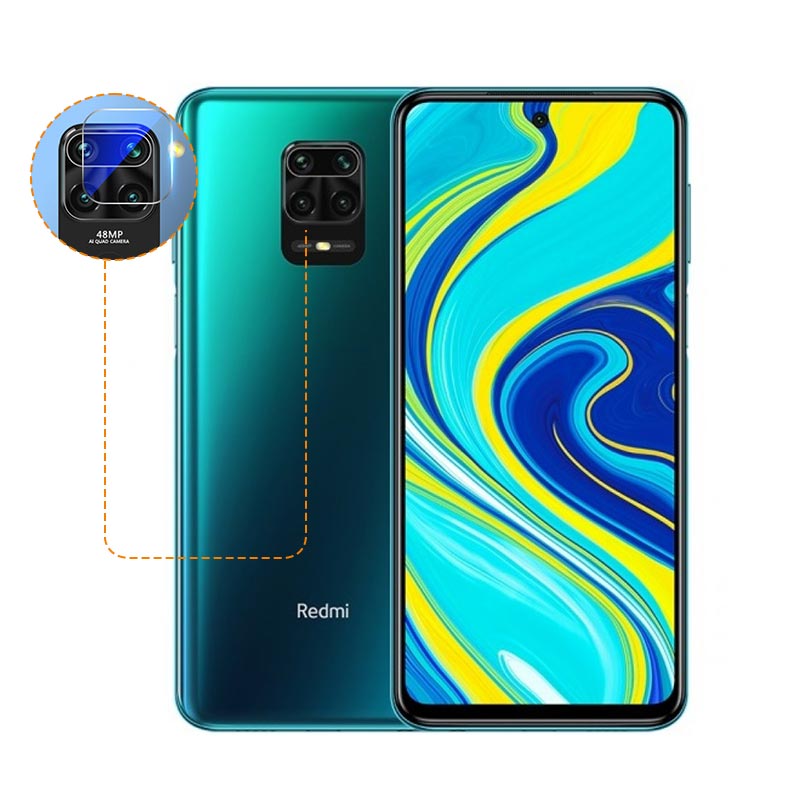 محافظ لنز دوربین مناسب برای گوشی موبایل شیائومی Redmi Note 9 Pro