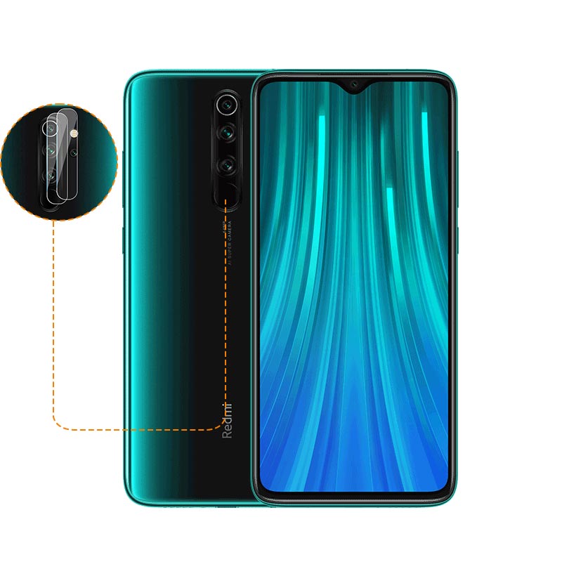 محافظ لنز دوربین مناسب برای گوشی موبایل شیائومی Redmi Note 8 Pro