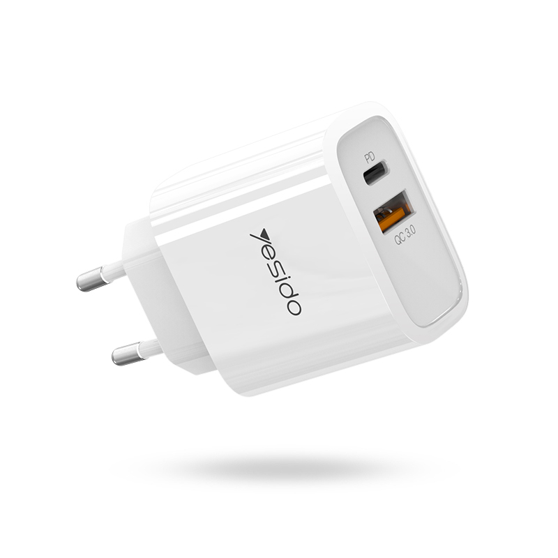 شارژر دیواری یسیدو  فست شارژ  18واتی  مدل YC-24